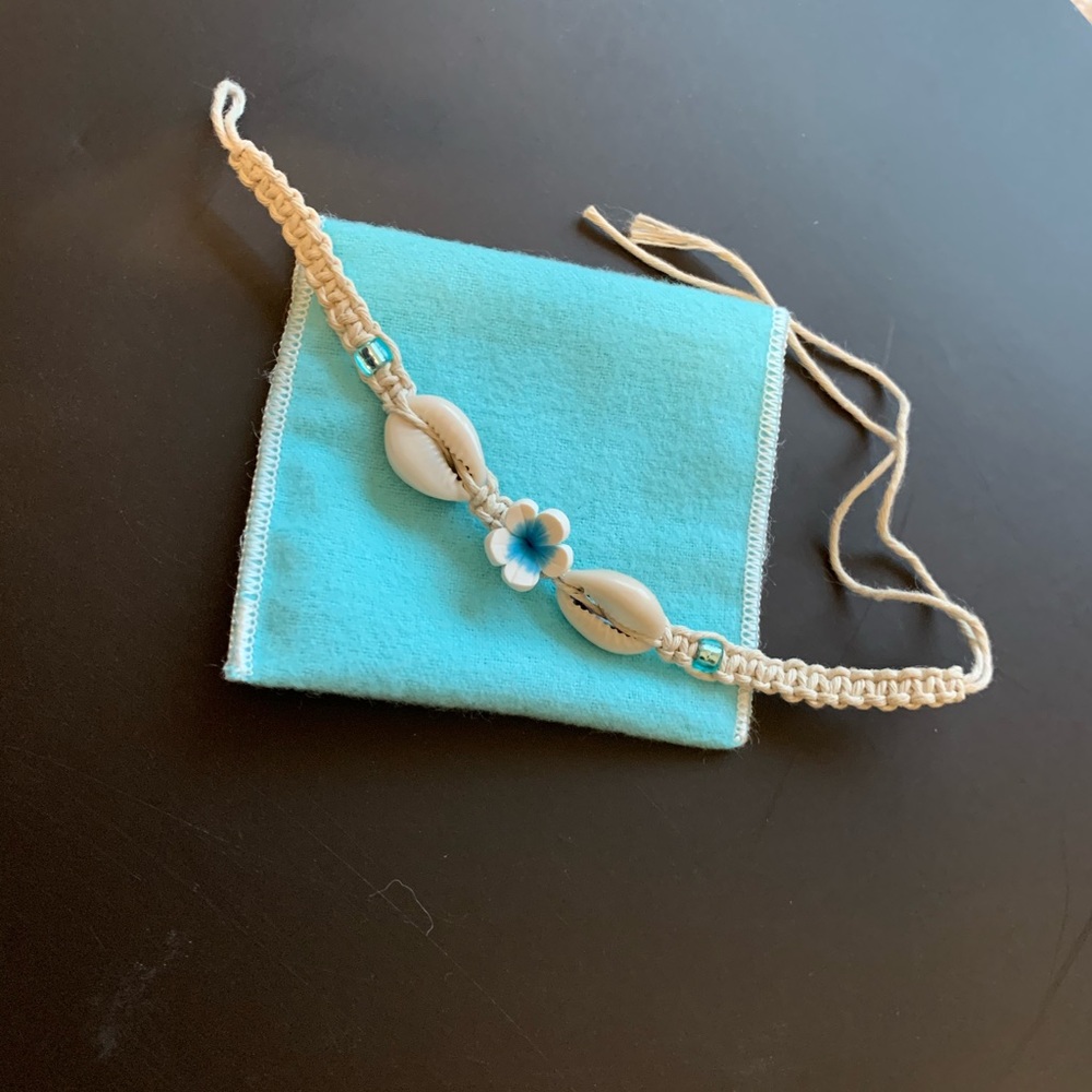 Shells and Flower Bracelet